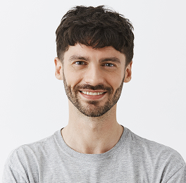 man in a t-shirt